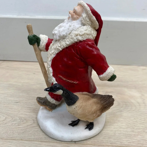 United Design Legend of Santa Claus Christmas Outing 1996 Goose Walking Stick - Picture 2 of 8